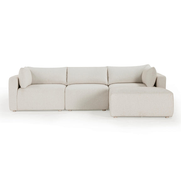 Hangover Cream Outdoor Modular Sectional