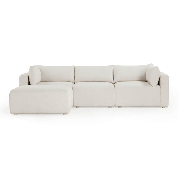 Hangover Cream Outdoor Modular Sectional