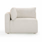 Hangover Cream Modular Outdoor Corner Chair