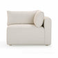 Hangover Cream Modular Outdoor Corner Chair