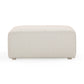 Hangover Cream Outdoor Ottoman