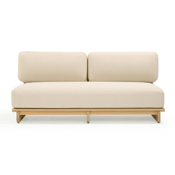 Reavan Cream Outdoor Lounge Sofa