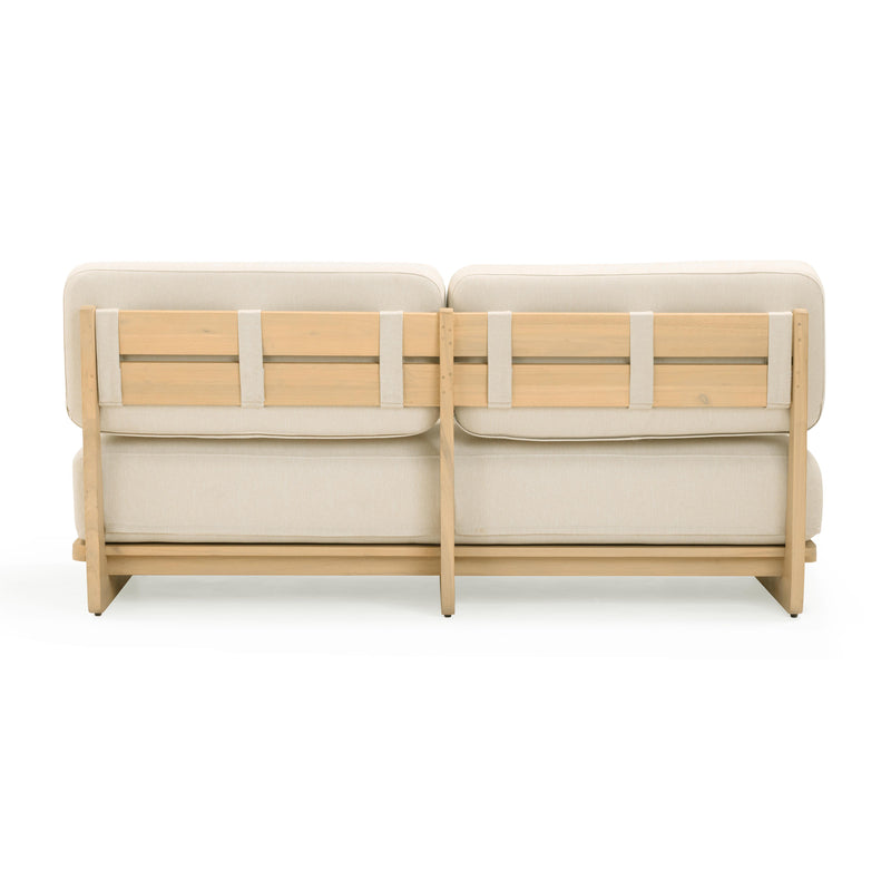 Reavan Cream Outdoor Lounge Sofa