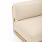 Reavan Cream Outdoor Lounge Sofa