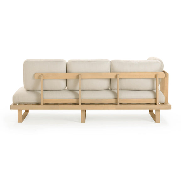 Evan Cream Outdoor L-Sectional