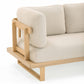 Evan Cream Outdoor L-Sectional
