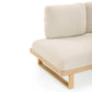 Evan Cream Outdoor L-Sectional