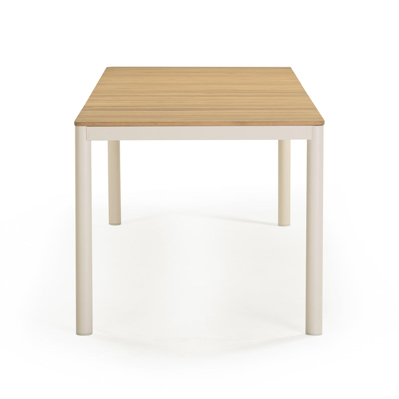 Sardinia Light Teak Outdoor Dining Table