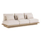 Mora Cream Outdoor Sofa - 96"