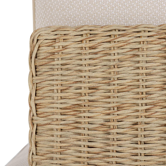 Mora Cream Outdoor Sofa - 96"