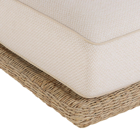 Mora Cream Outdoor Sofa - 65"