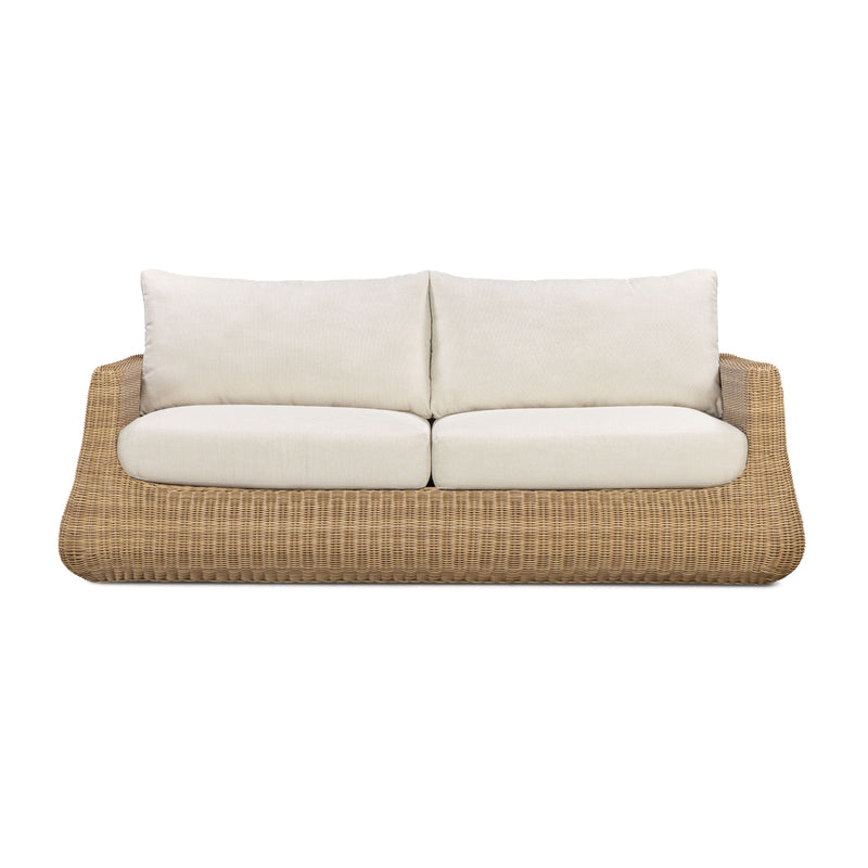 Dana 85" Outdoor Sofa - Cream