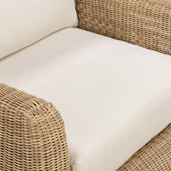 Dana Outdoor Accent Chair - Cream