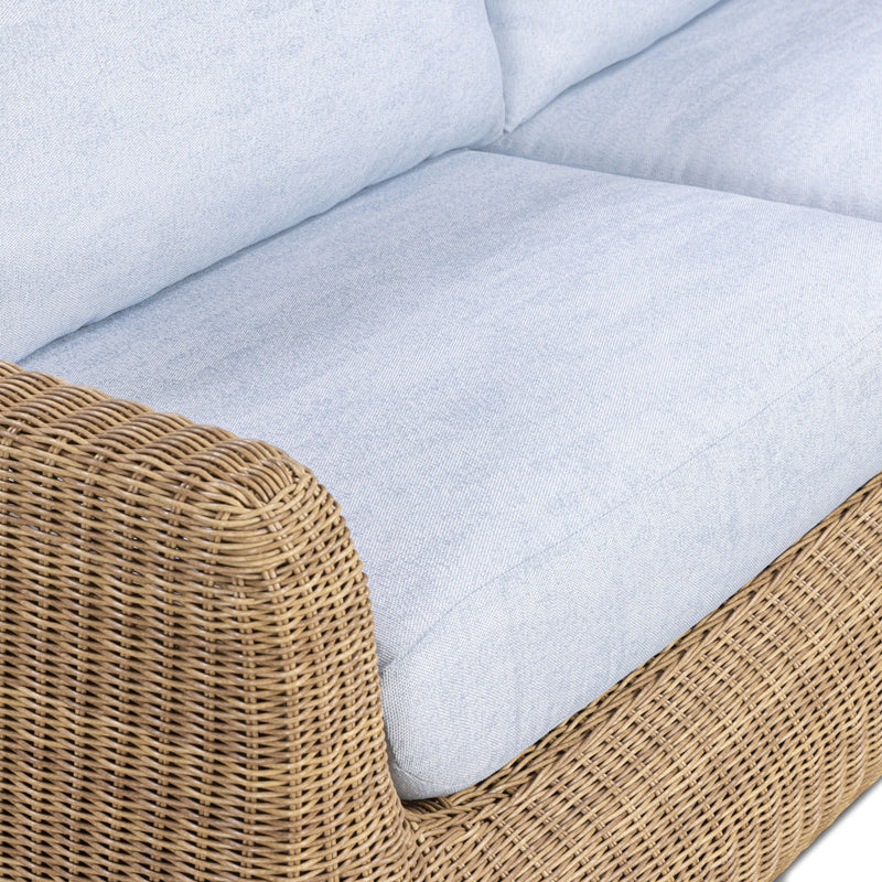 Dana 85" Outdoor Sofa - Blue