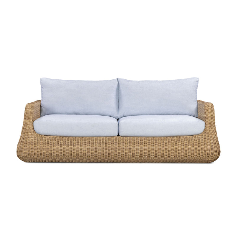 Dana 85" Outdoor Sofa - Blue