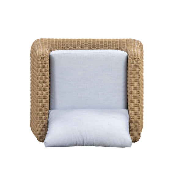 Dana Outdoor Accent Chair - Blue