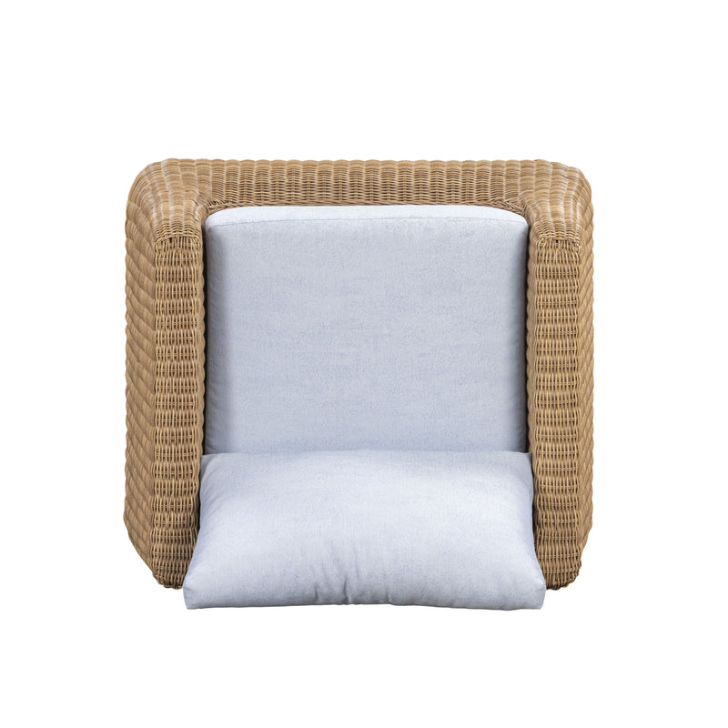Dana Outdoor Accent Chair - Blue