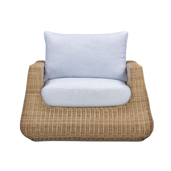 Dana Outdoor Accent Chair - Blue