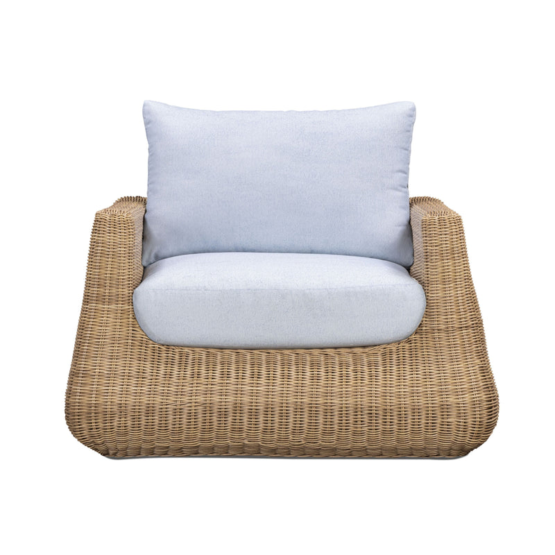 Dana Outdoor Accent Chair - Blue