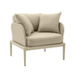 Kapri Outdoor Accent Chair - Taupe