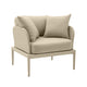 Kapri Outdoor Accent Chair - Taupe