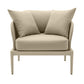 Kapri Outdoor Accent Chair - Taupe