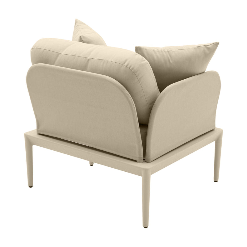 Kapri Outdoor Accent Chair - Taupe