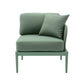 Kapri Moss Green Modular Outdoor RAF Corner Seat
