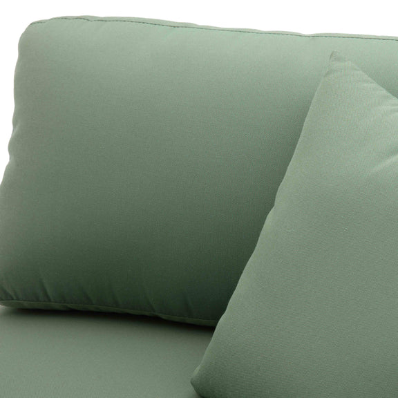 Kapri Moss Green Modular Outdoor RAF Corner Seat