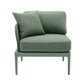 Kapri Moss Green Modular Outdoor LAF Corner Seat