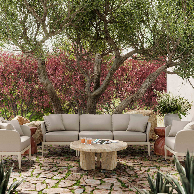 Kapri Outdoor Accent Chair - Taupe