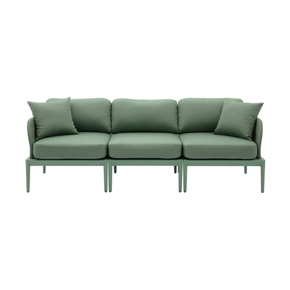 Kapri Moss Green Modular Outdoor Sofa