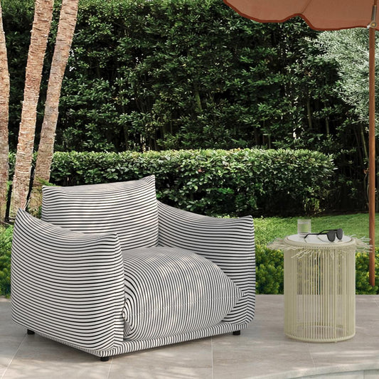 Rafa Outdoor Side Table - Cream