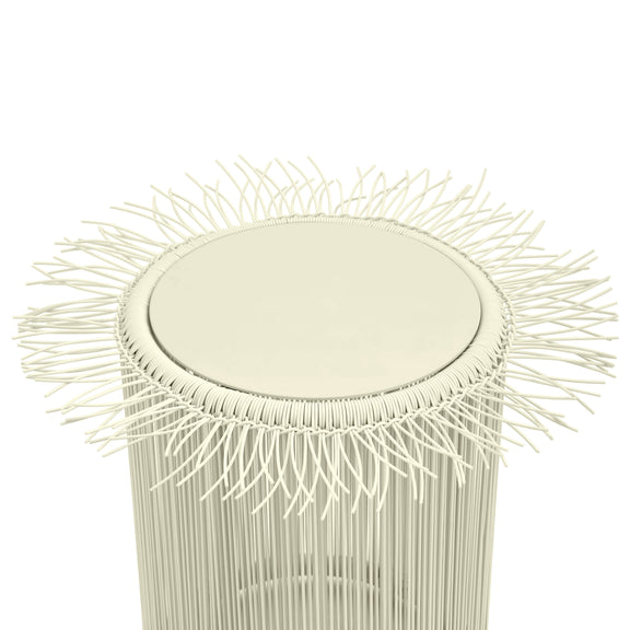 Rafa Outdoor Side Table - Cream