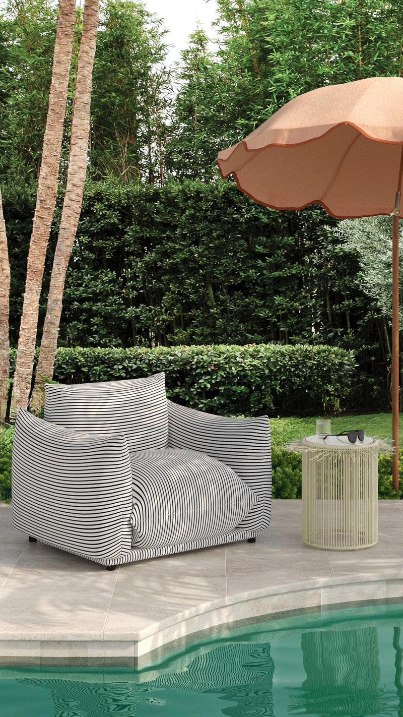 Rafa Outdoor Side Table - Cream