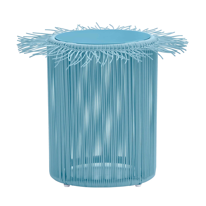 Rafa Outdoor Side Table - Blue