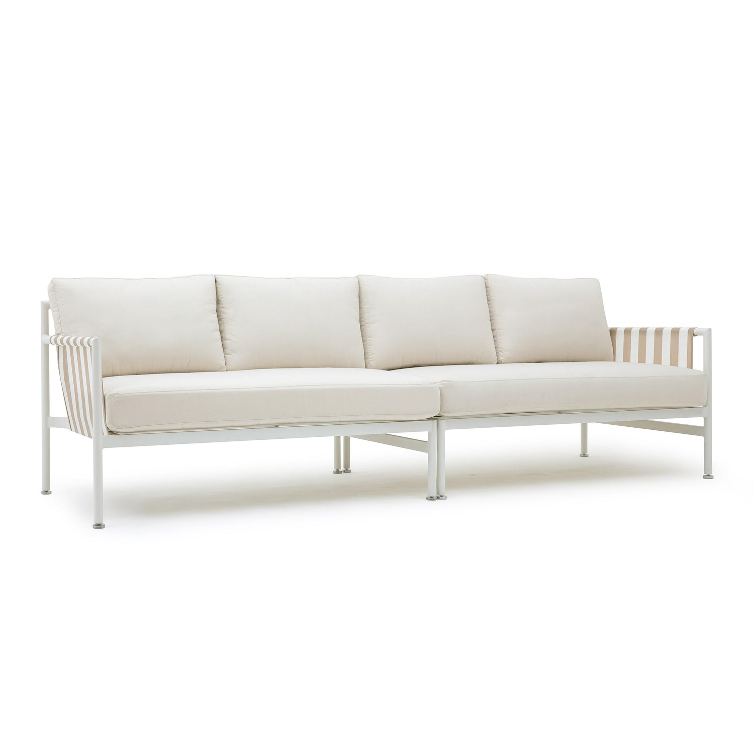 Dunes Cream Outdoor 110 inch Sofa