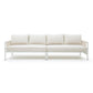 Dunes Cream Outdoor 110 inch Sofa