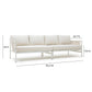 Dunes Cream Outdoor 110 inch Sofa