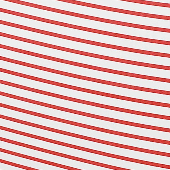 Salty Red Striped Indoor/Outdoor Sofa