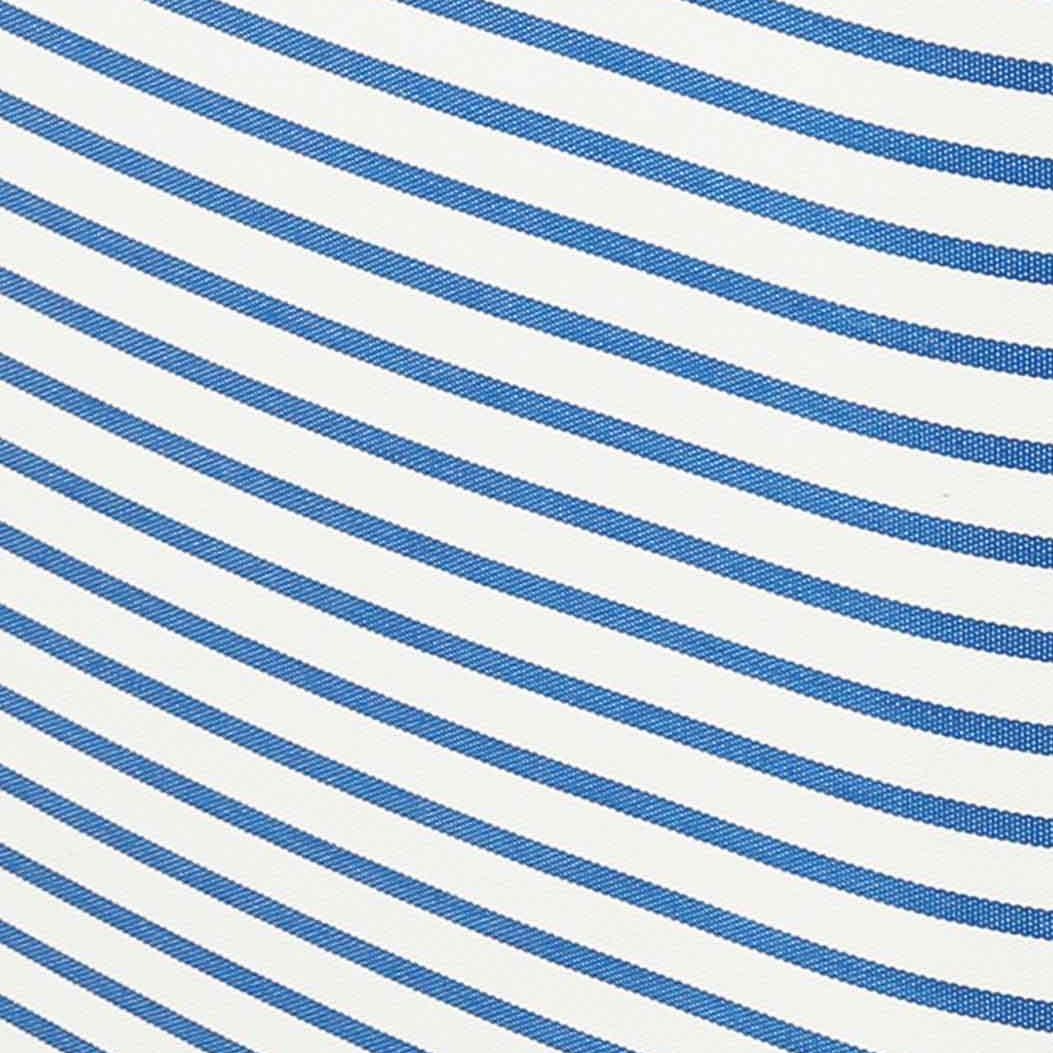 Salty Blue Striped Indoor/Outdoor Sofa