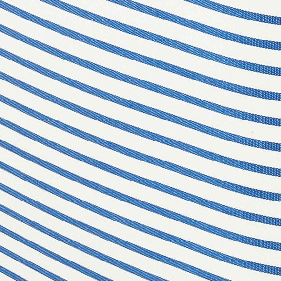 Salty Blue Striped Indoor/Outdoor Sofa