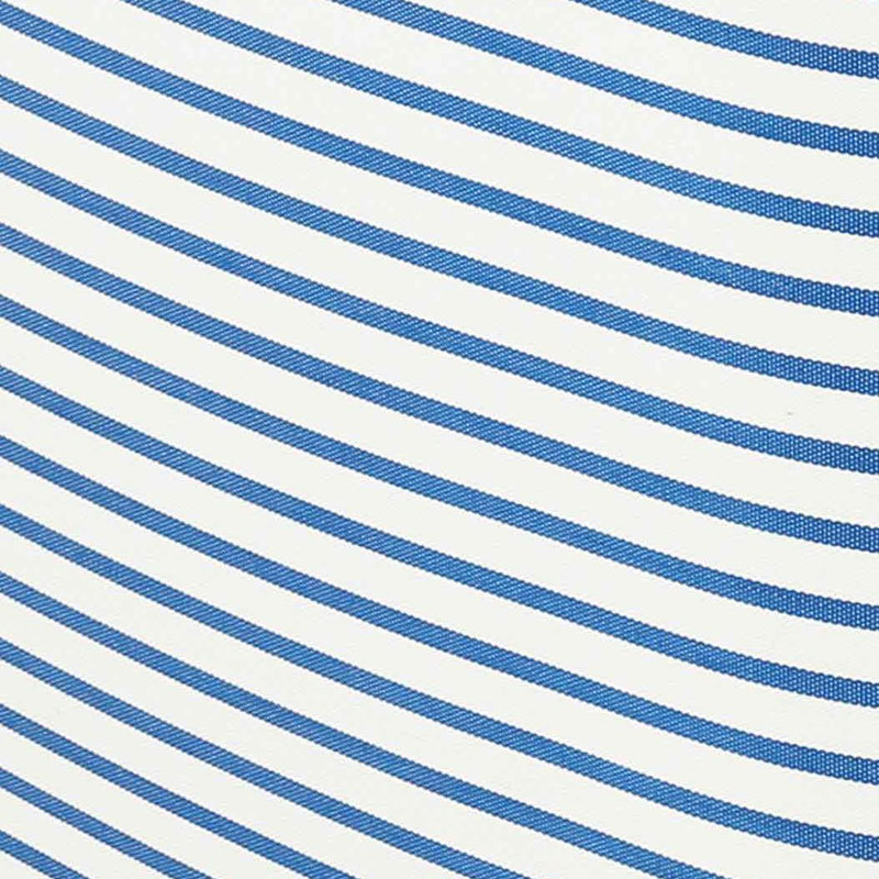 Salty Blue Striped Indoor/Outdoor Sofa