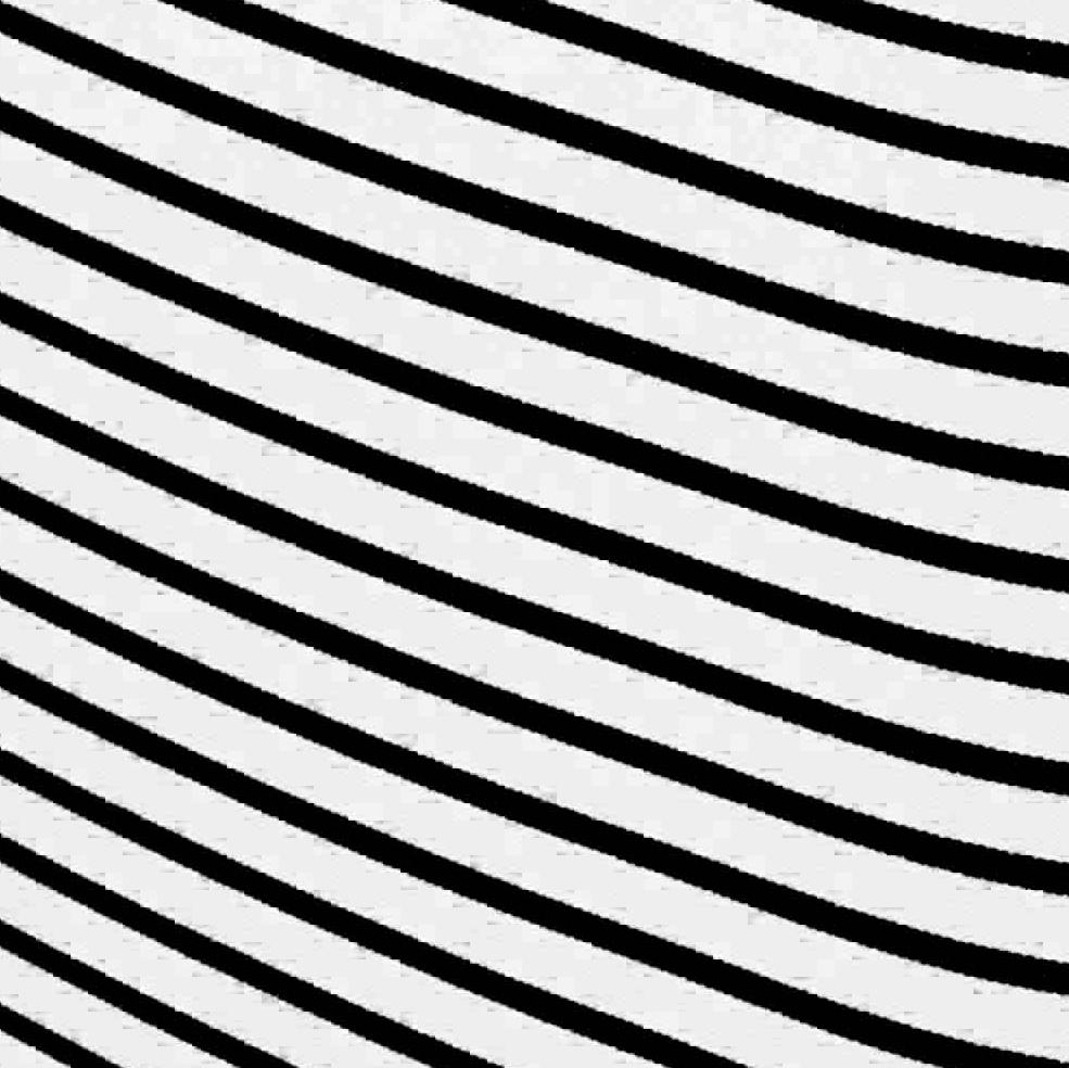 Salty Black Striped Indoor/Outdoor Sofa