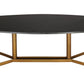 Gemma Black Marble Coffee Table