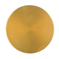 Bubble Glass and Brass Side Table