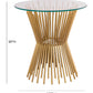 Grace Glass Side Table