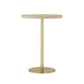 Fiona Gold Stone Side Table