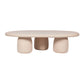 Rahul 59" Cream Coffee Table