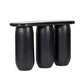 Rahul 49" Textured Console Table - Black